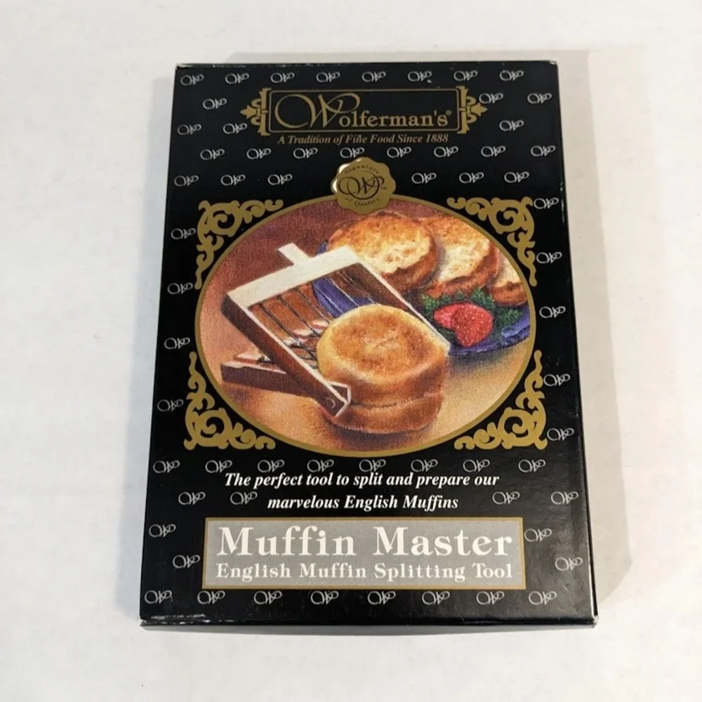 Vintage Wolferman's‎ Muffin Master English Muffin Splitting Tool Stainless Steel